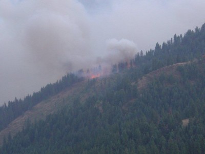 Blackerby Fire in Grangeville Idaho