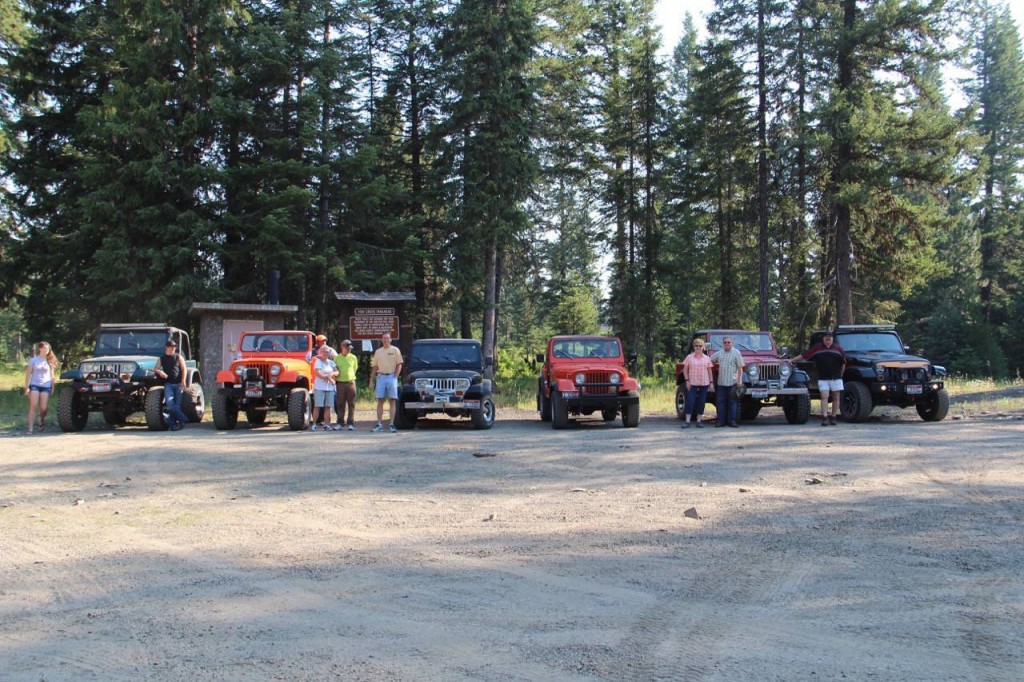 Where our official July 6th Jeep Adventures began.