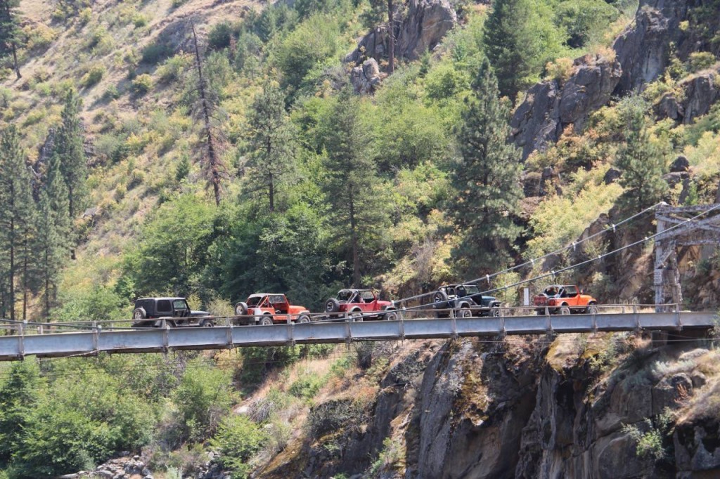 The big bridge on Salmon River Road