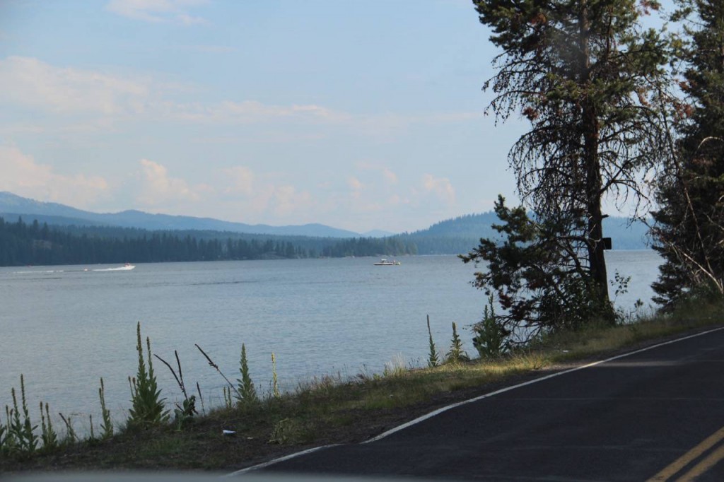 Wagon Wheeler Road viewing North Payette Lake 